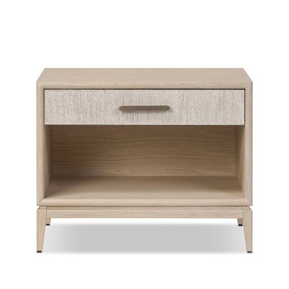Rosenell Open Nightstand - Natural Oak Veneer
