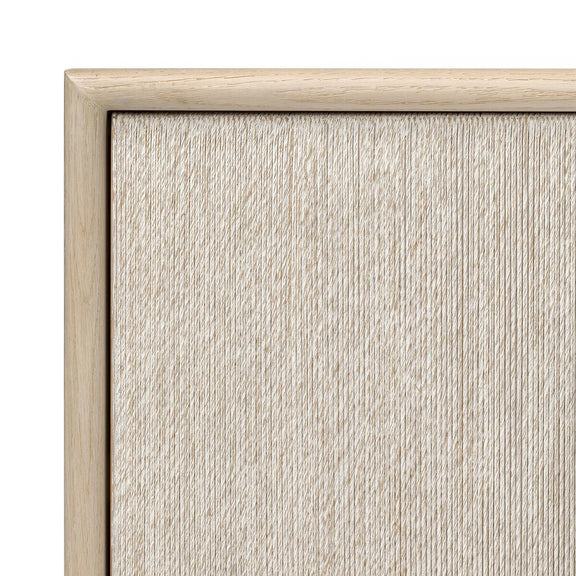 Rosenell Media Console - Natural Oak Veneer