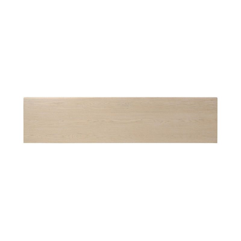 Rosenell Media Console - Natural Oak Veneer