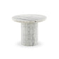 Stuart End Table - White Calacatta Marble