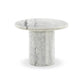 Stuart End Table - White Calacatta Marble