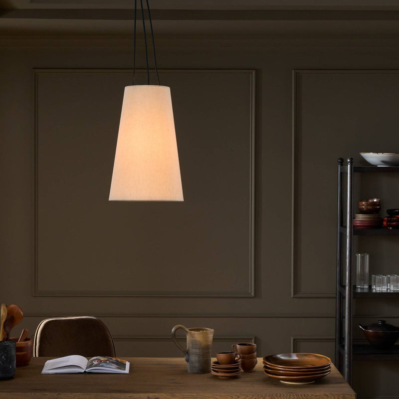 Piama Pendant - Jet Black