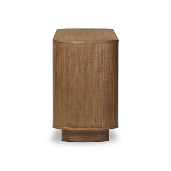 Paden 6 Drawer Dresser - Seasoned Brown Acacia
