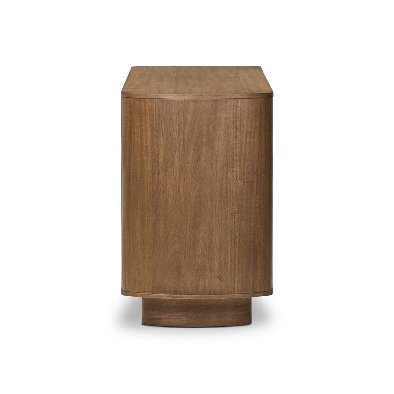Paden 6 Drawer Dresser - Seasoned Brown Acacia