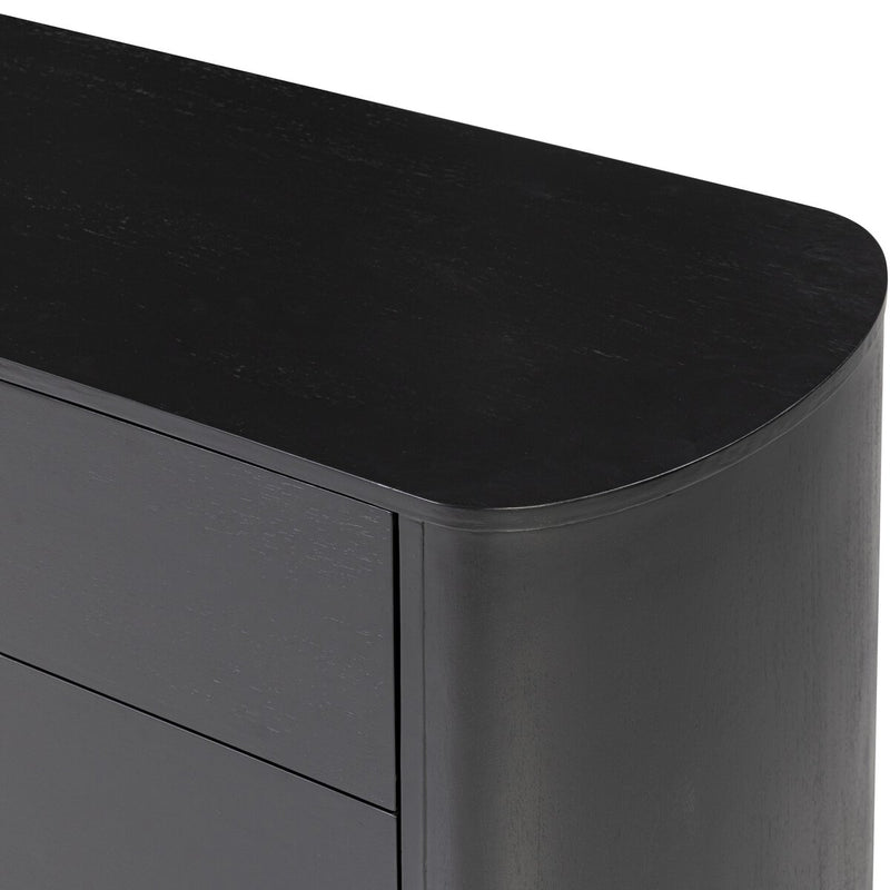 Paden 6 Drawer Dresser - Aged Black Acacia