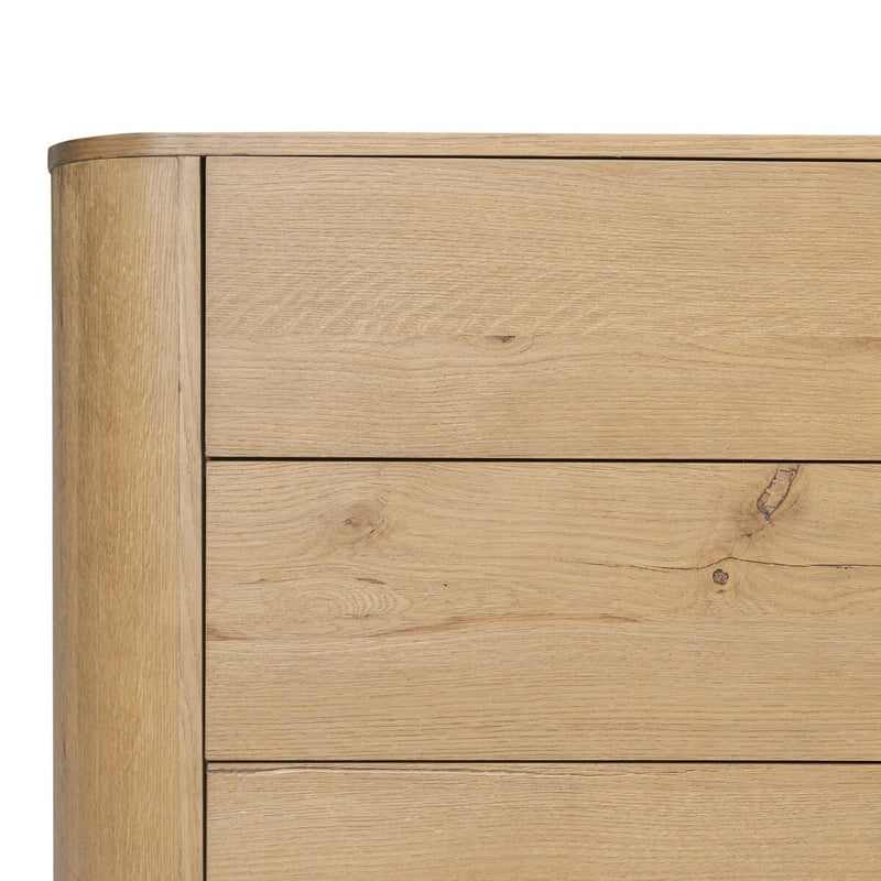Paden 6 Drawer Dresser - Worn Oak