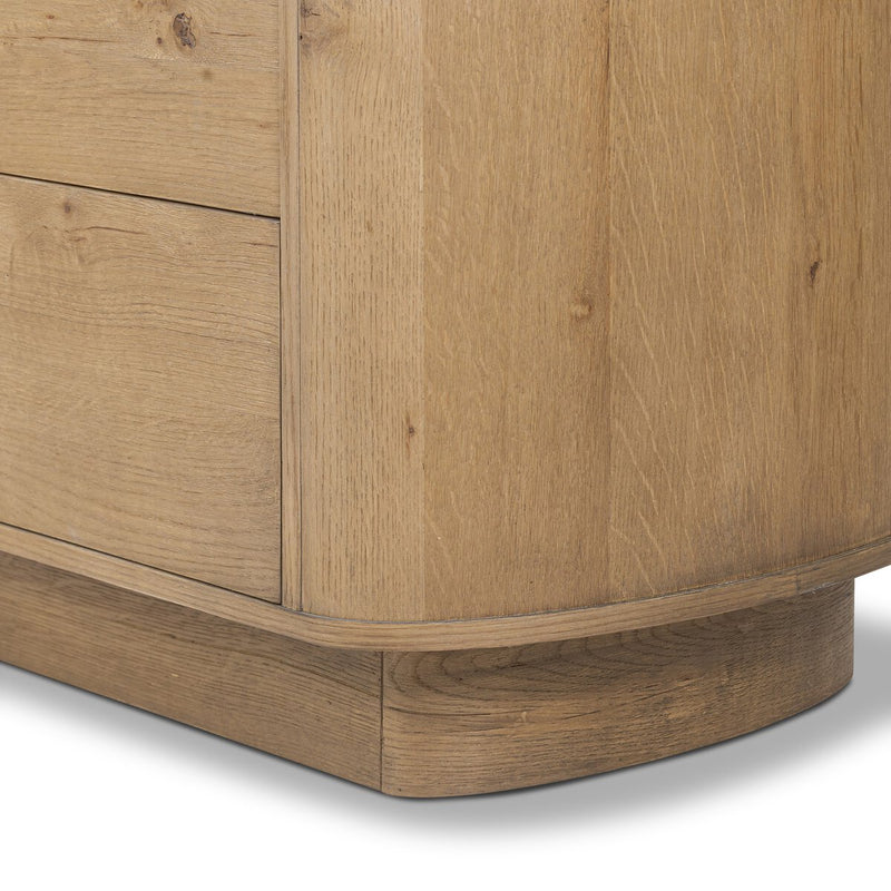 Paden 6 Drawer Dresser - Worn Oak