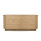 Paden 6 Drawer Dresser - Worn Oak