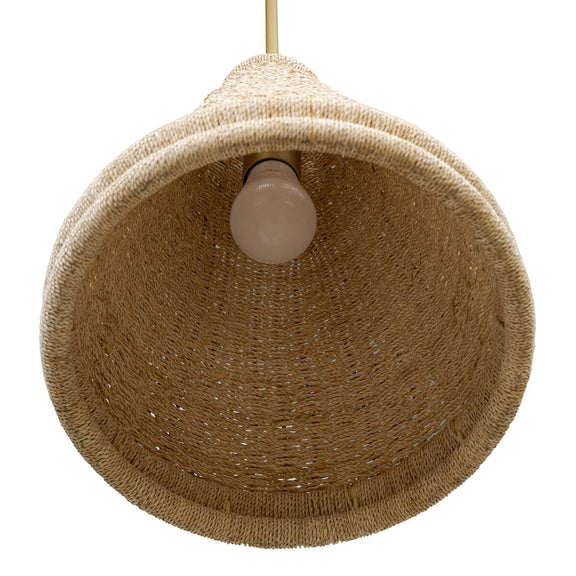 Riata Pendant - Aged Brass