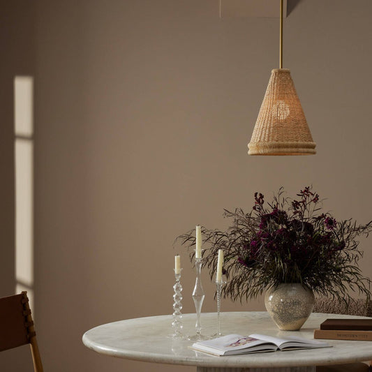 Riata Pendant - Aged Brass