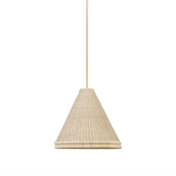 Riata Pendant - Aged Brass