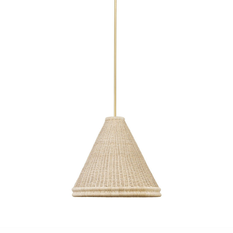 Riata Pendant - Aged Brass