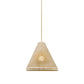 Riata Pendant - Aged Brass