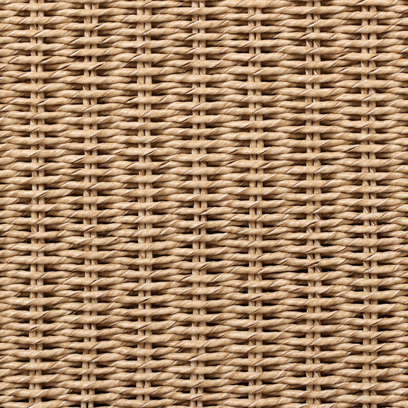 Sicilia Outdoor Woven Swivel Chair - Concha Beige