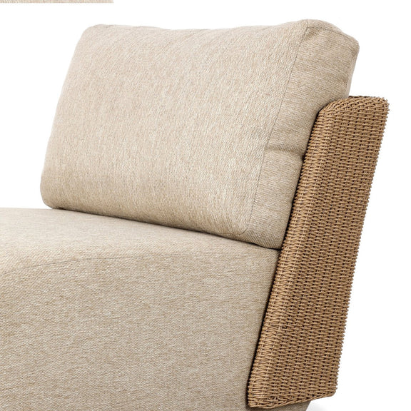 Sicilia Outdoor Woven Swivel Chair - Concha Beige