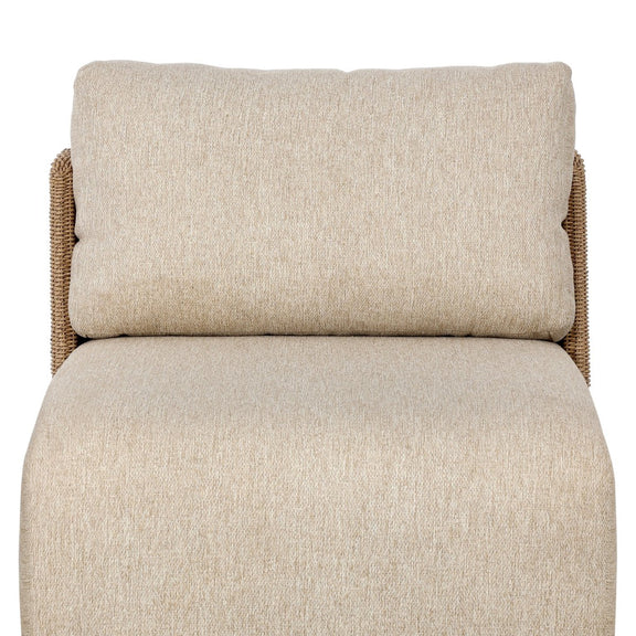 Sicilia Outdoor Woven Swivel Chair - Concha Beige