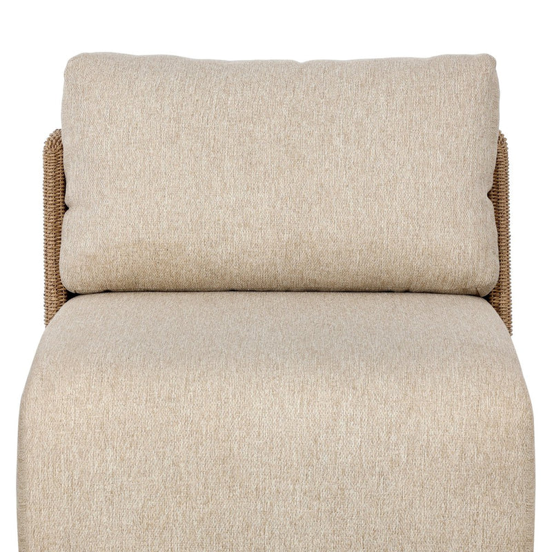Sicilia Outdoor Woven Swivel Chair - Concha Beige