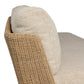 Sicilia Outdoor Woven Sofa - Concha Beige