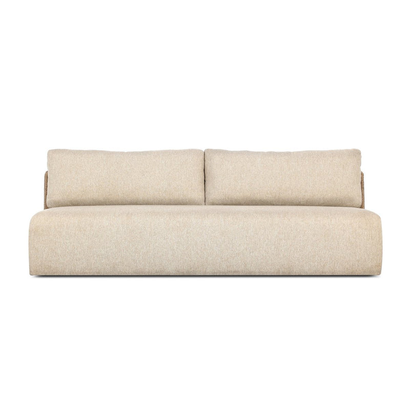 Sicilia Outdoor Woven Sofa - Concha Beige