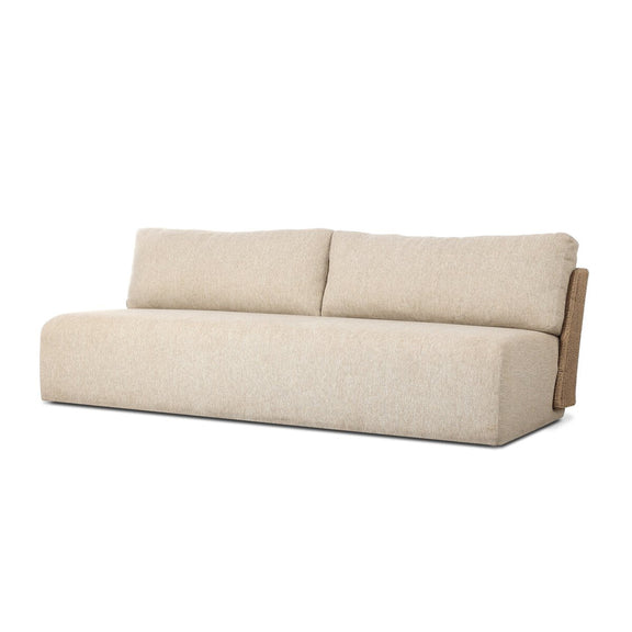 Sicilia Outdoor Woven Sofa - Concha Beige