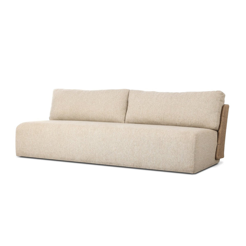 Sicilia Outdoor Woven Sofa - Concha Beige