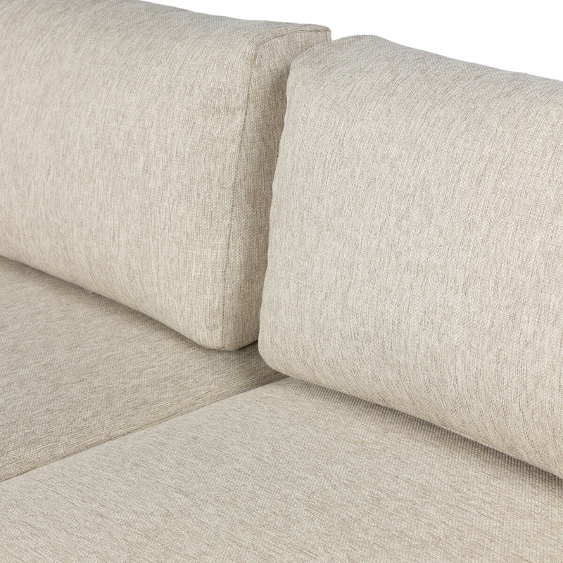 Brio Outdoor 3-Piece Sectional - Ellor Beige