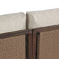 Brio Outdoor 3-Piece Sectional - Ellor Beige