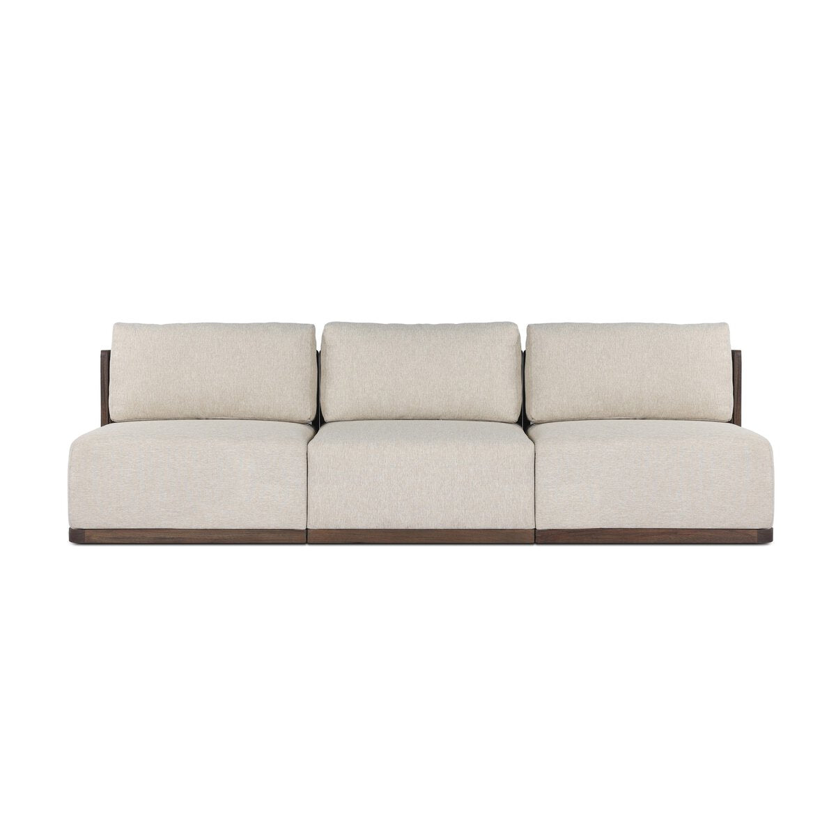 Brio Outdoor 3-Piece Sectional - Ellor Beige
