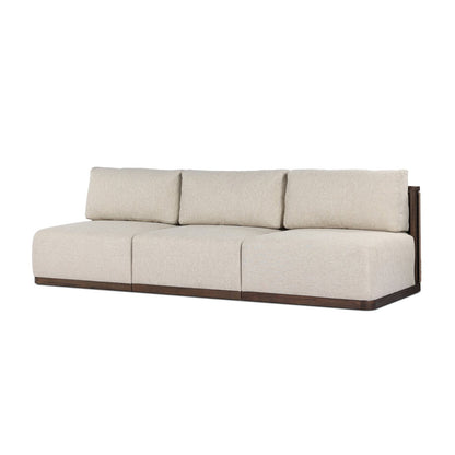 Brio Outdoor 3-Piece Sectional - Ellor Beige