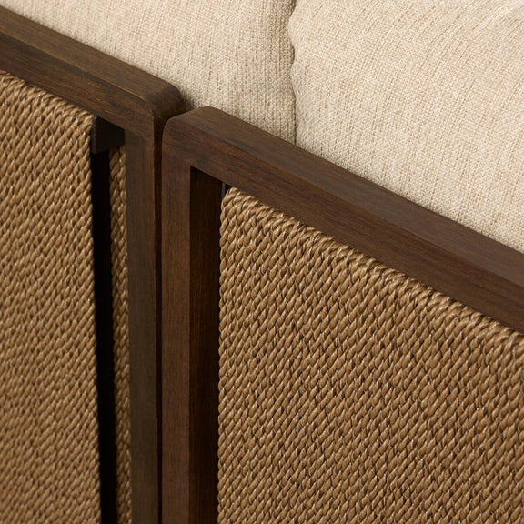 Brio Outdoor 5-Piece Sectional - Ellor Beige
