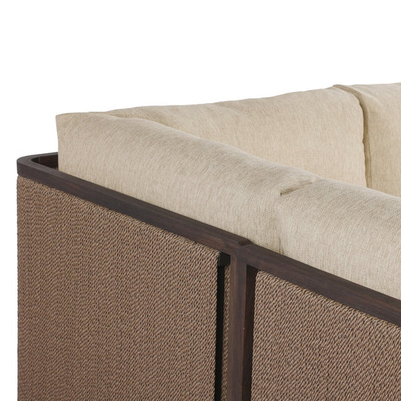 Brio Outdoor 5-Piece Sectional - Ellor Beige