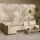 Brio Outdoor 5-Piece Sectional - Ellor Beige