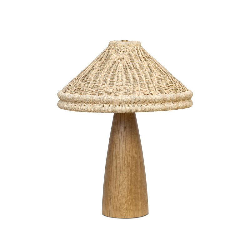 Canela Table Lamp - Light Oak