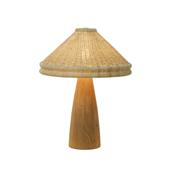 Canela Table Lamp - Light Oak