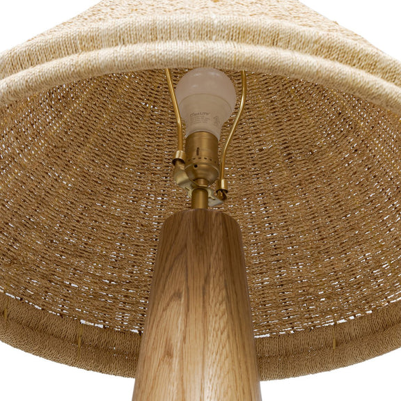Canela Floor Lamp - Light Oak