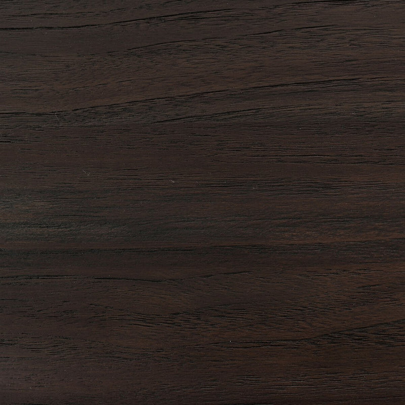 Indie Outdoor Round Dining Table - Stained Saddle Brown Fsc