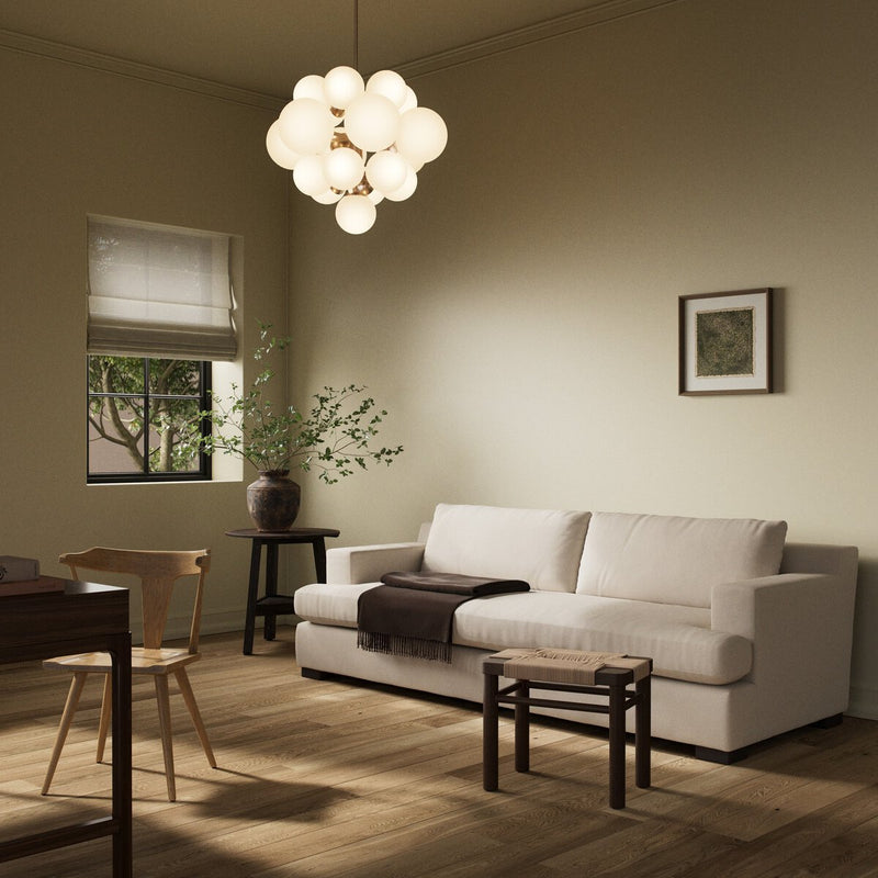 Crispin Sofa - Crypton Nomad Marshmallow