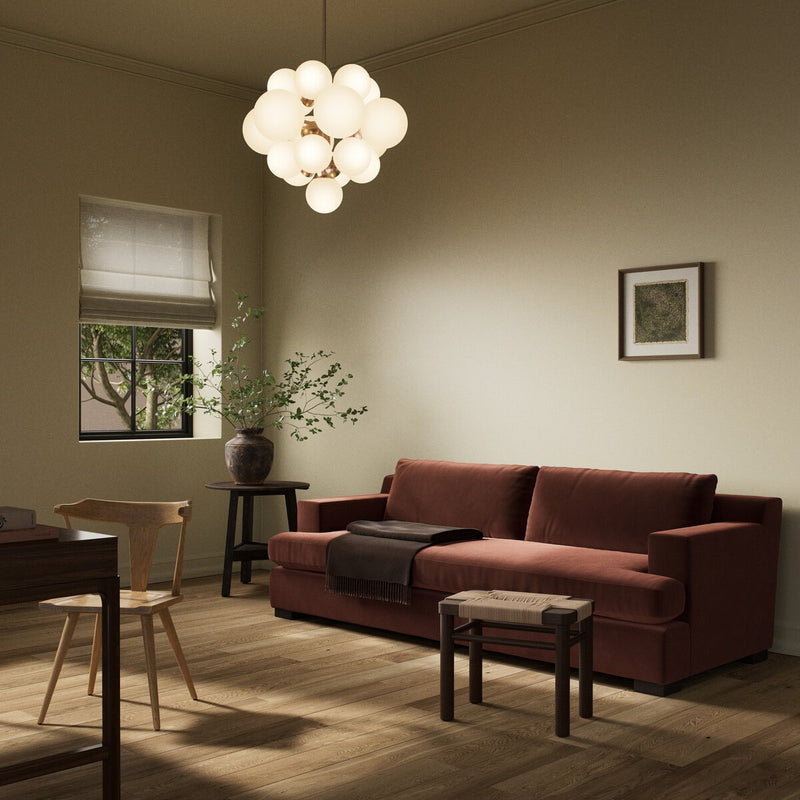 Crispin Sofa - Surrey Auburn