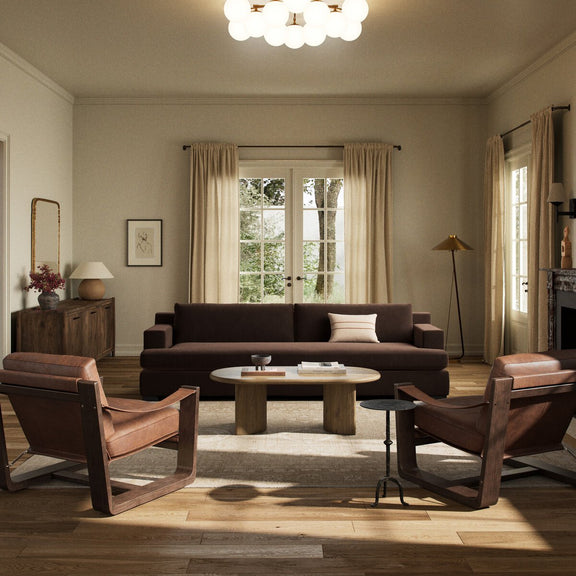 Crispin Sofa - Surrey Cocoa