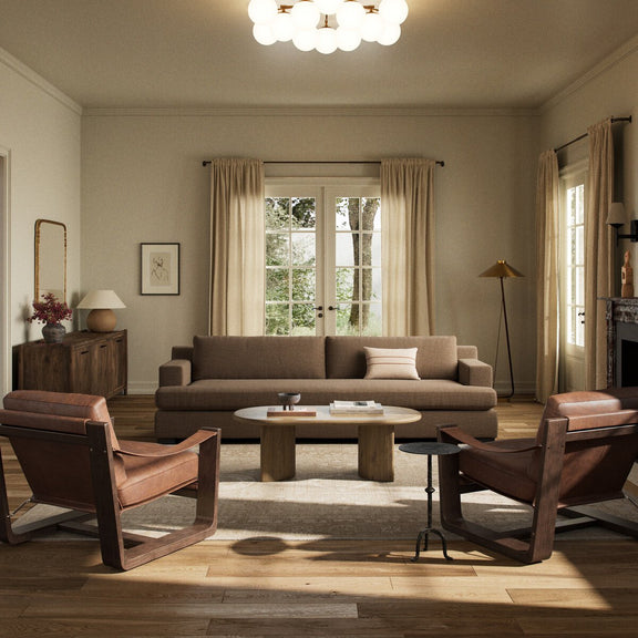 Crispin Sofa - Crypton Nomad Mushroom