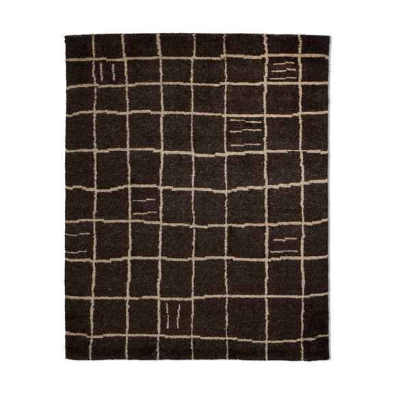Sumlin Hand Knotted Rug - Sumlin Espresso