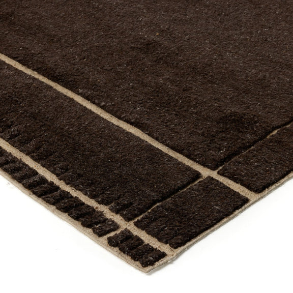 Tillman Hand Knotted Rug - Tillman Espresso