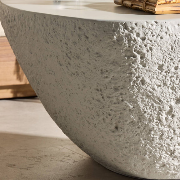 Medina Outdoor Nesting Coffee Table - Matte Stone