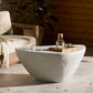 Medina Outdoor Nesting Coffee Table - Matte Stone