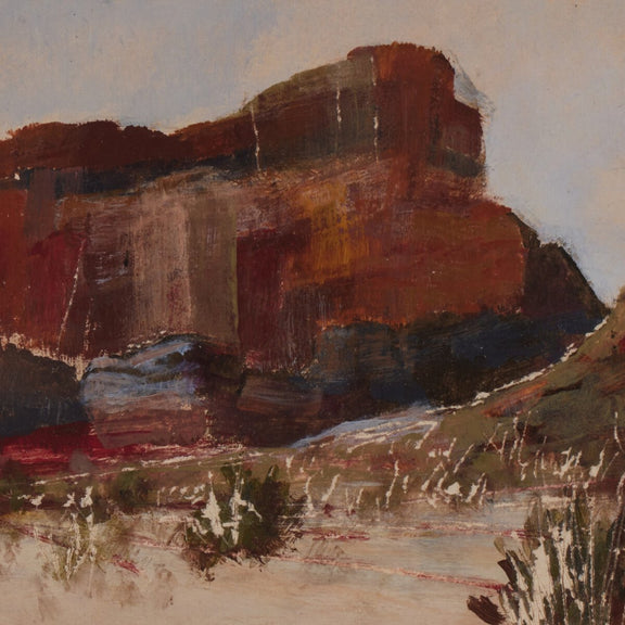 Desert I by Aileen Fitzgerald - Rooftop Vertical Grain White Oak