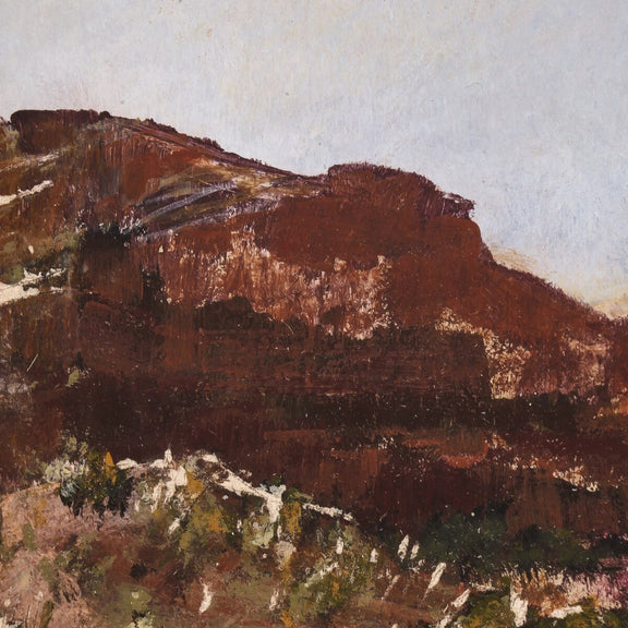 Desert V by Aileen Fitzgerald - Rooftop Rustic Walnut