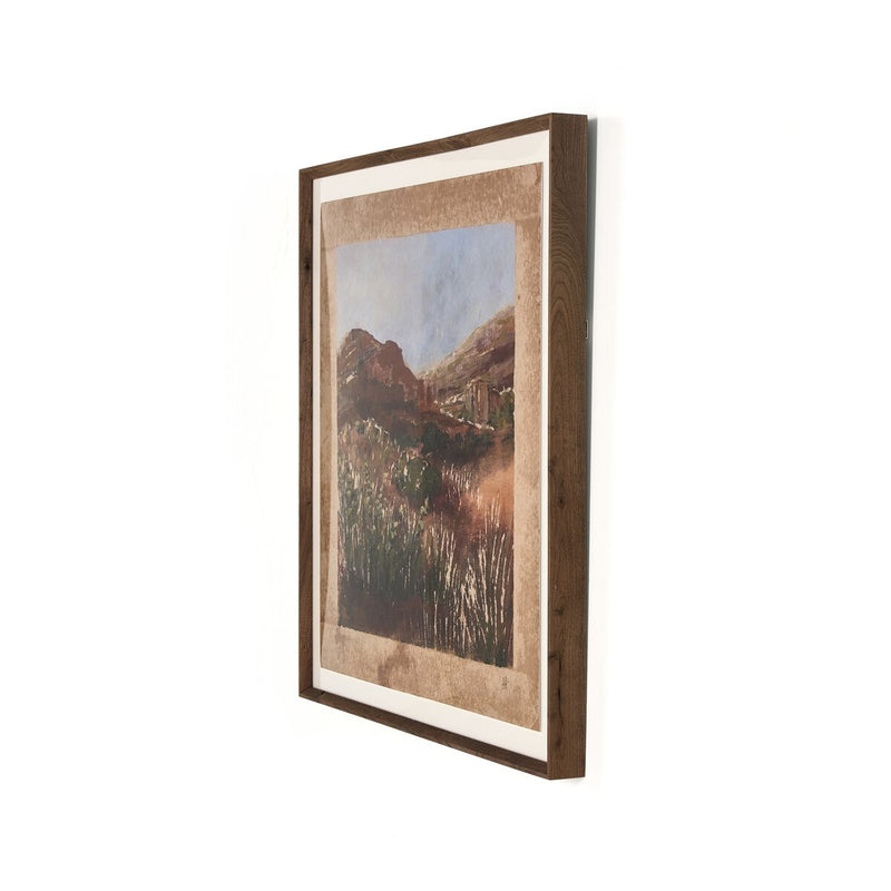 Desert V by Aileen Fitzgerald - Rooftop Rustic Walnut