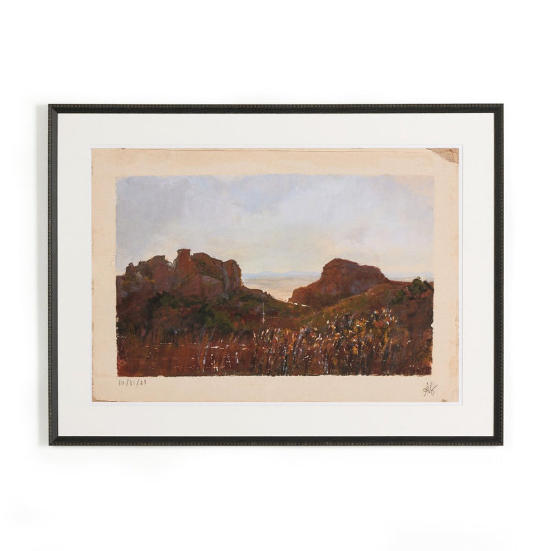 Desert VII by Aileen Fitzgerald - Brimfield Black