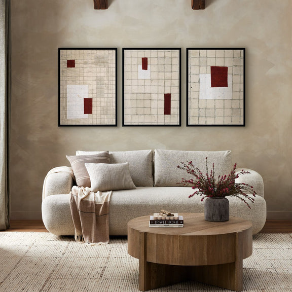 Seoul Triptych by Jade Dacay - Black Maple