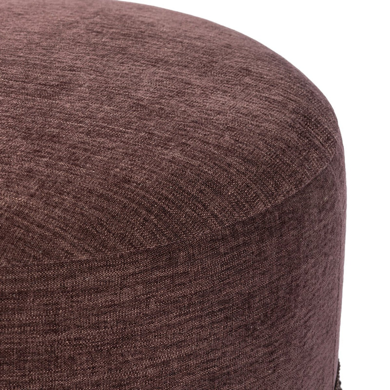Sinclair Fringe Ottoman - Laughlin Plum